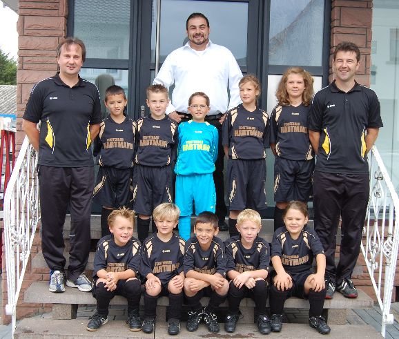 Mannschaftsfoto F-Jugend im September 2009