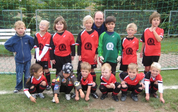 Mannschaftsfoto G-Jugend im September 2009